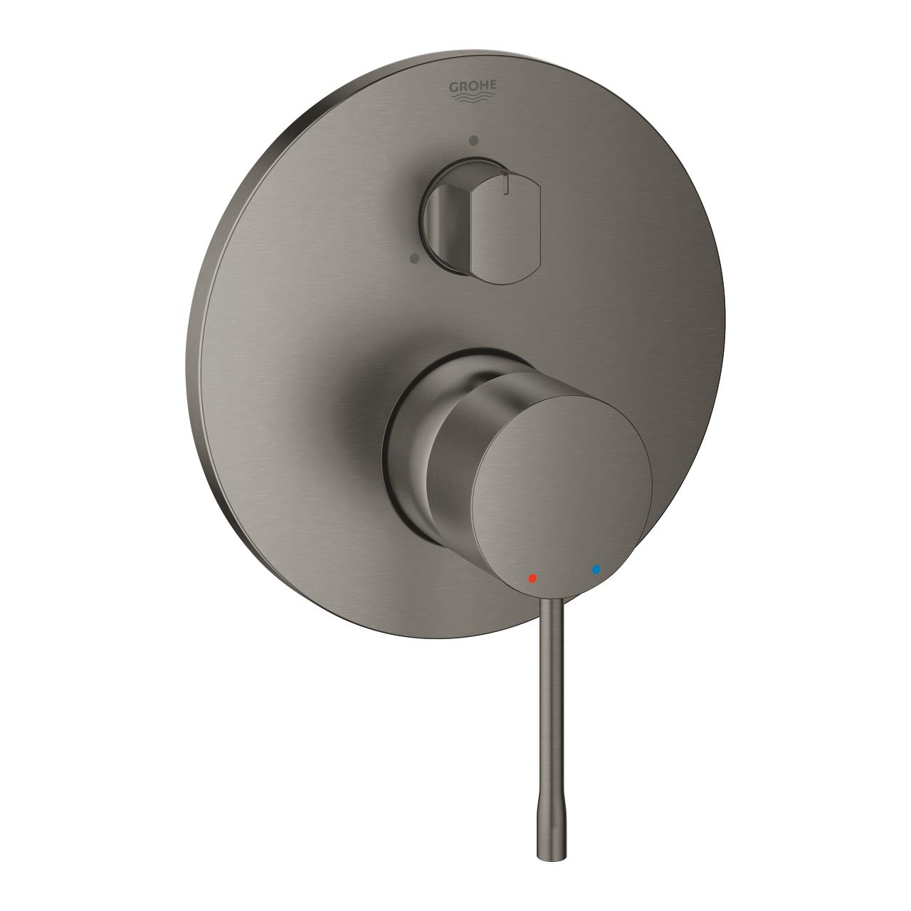 Grohe Essence Ankastre Banyo/Duş Bataryası (Sıva Üstü Grubu), 3 Yollu, Fırçalı Sert Grafit, 24169AL1