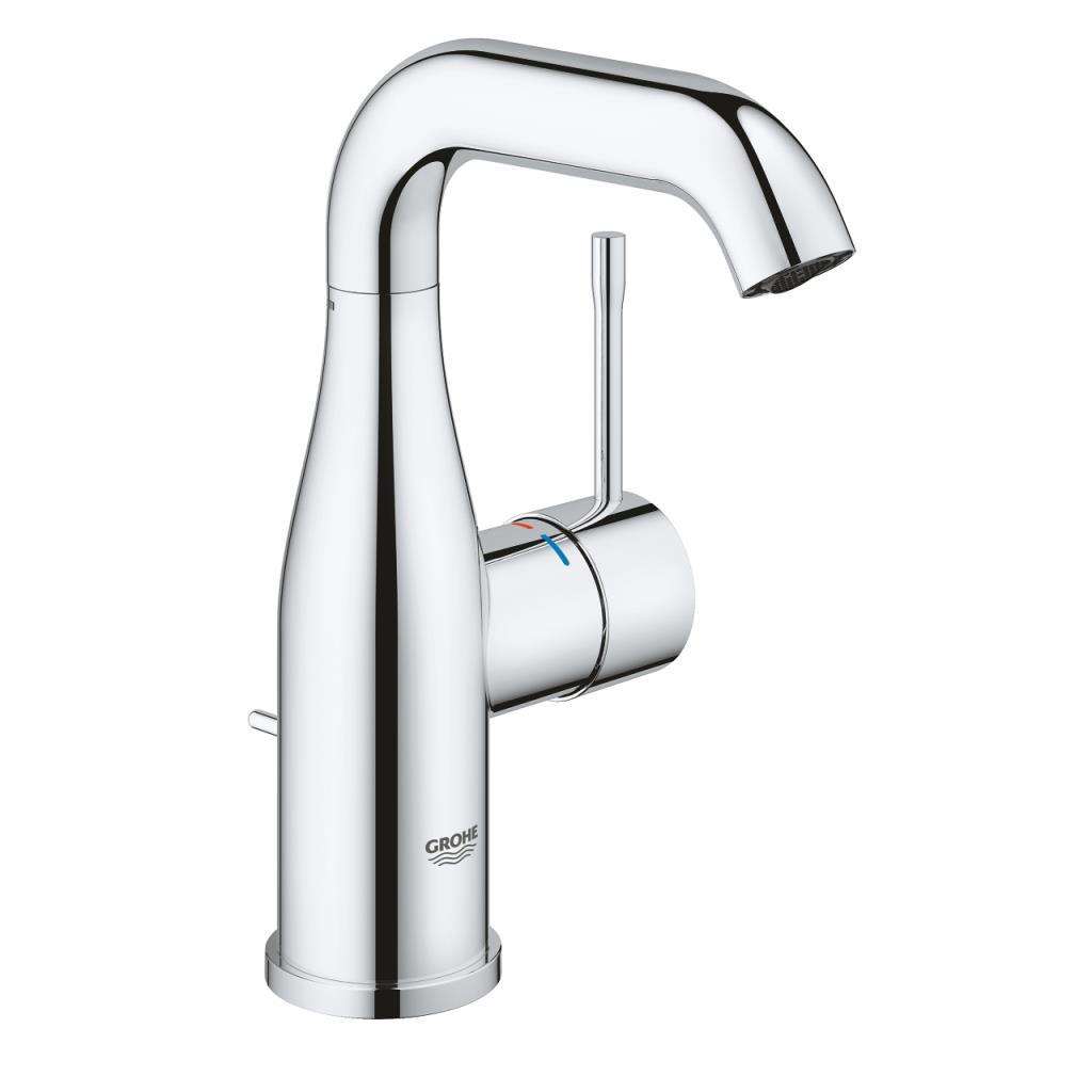 Grohe Essence New Lavabo Bataryası, Sifon Kumandalı Krom, 24173001