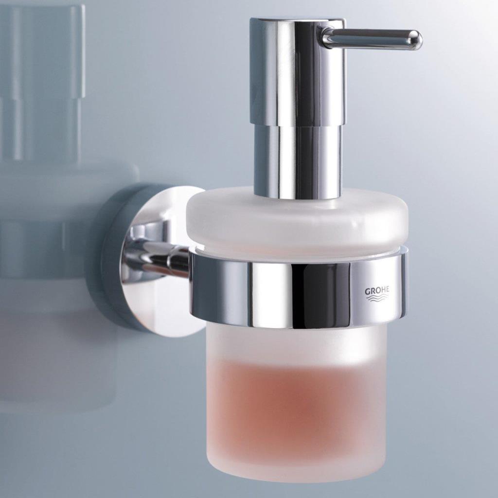 Grohe Essentials Duvara Monte Sıvı Sabunluk (Tutacağı Hariç), KromGrohe Essentials Duvara Monte Sıvı Sabunluk Krom, 40394001