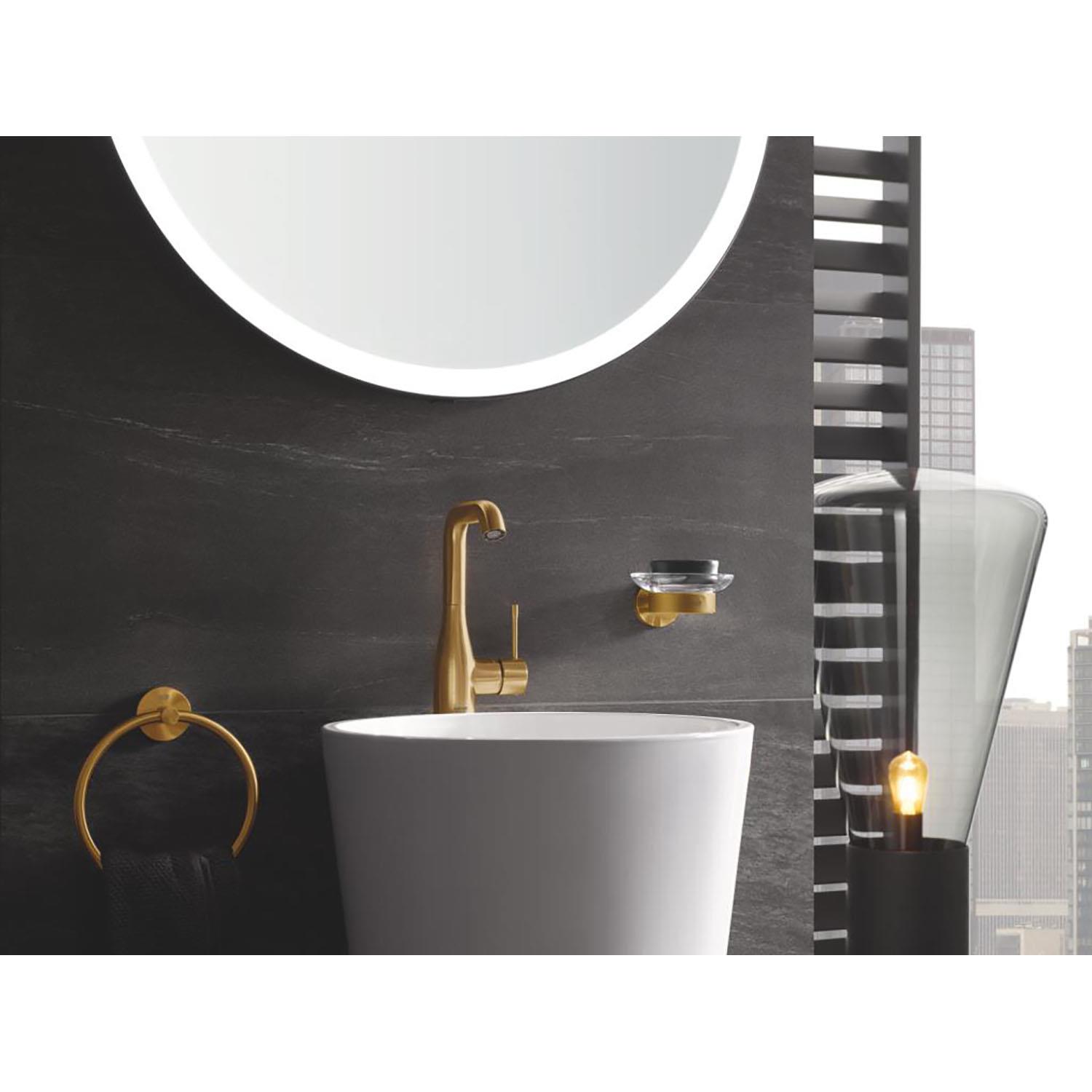 Grohe Essentials Halka Havluluk, Fırçalı Altın, 40365GN1