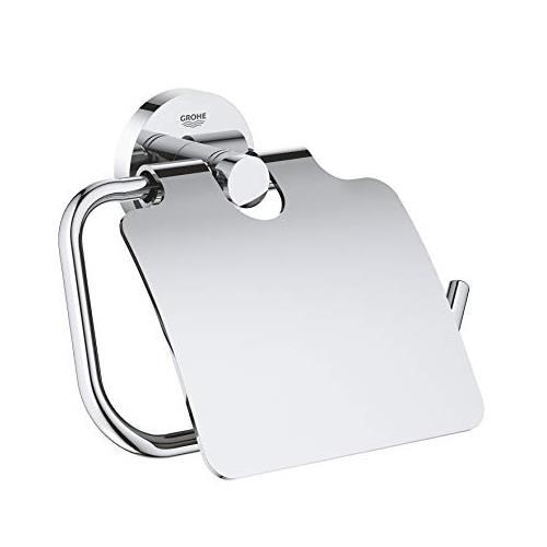 Grohe Essentials Kapaklı Tuvalet Kağıtlığı Krom, 40367001