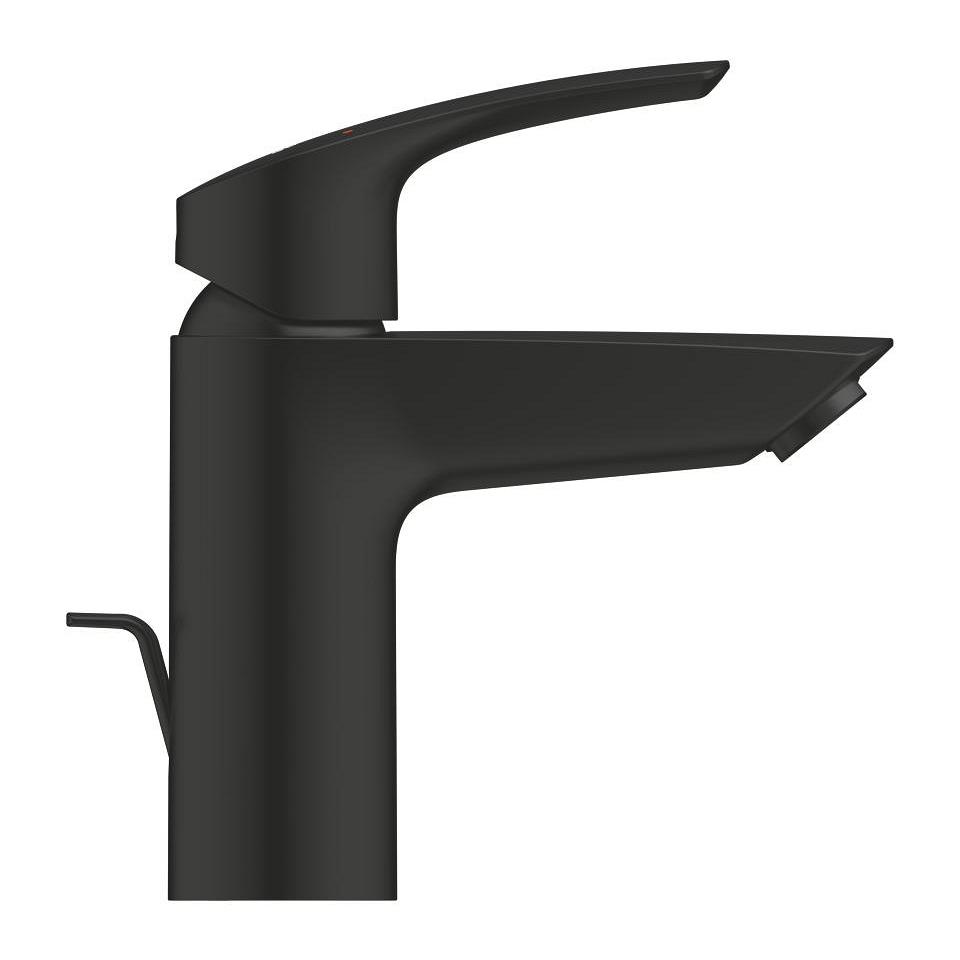 Grohe Eurosmart Lavabo Bataryası (Sifon Kumandalı), Mat Siyah, 332652433
