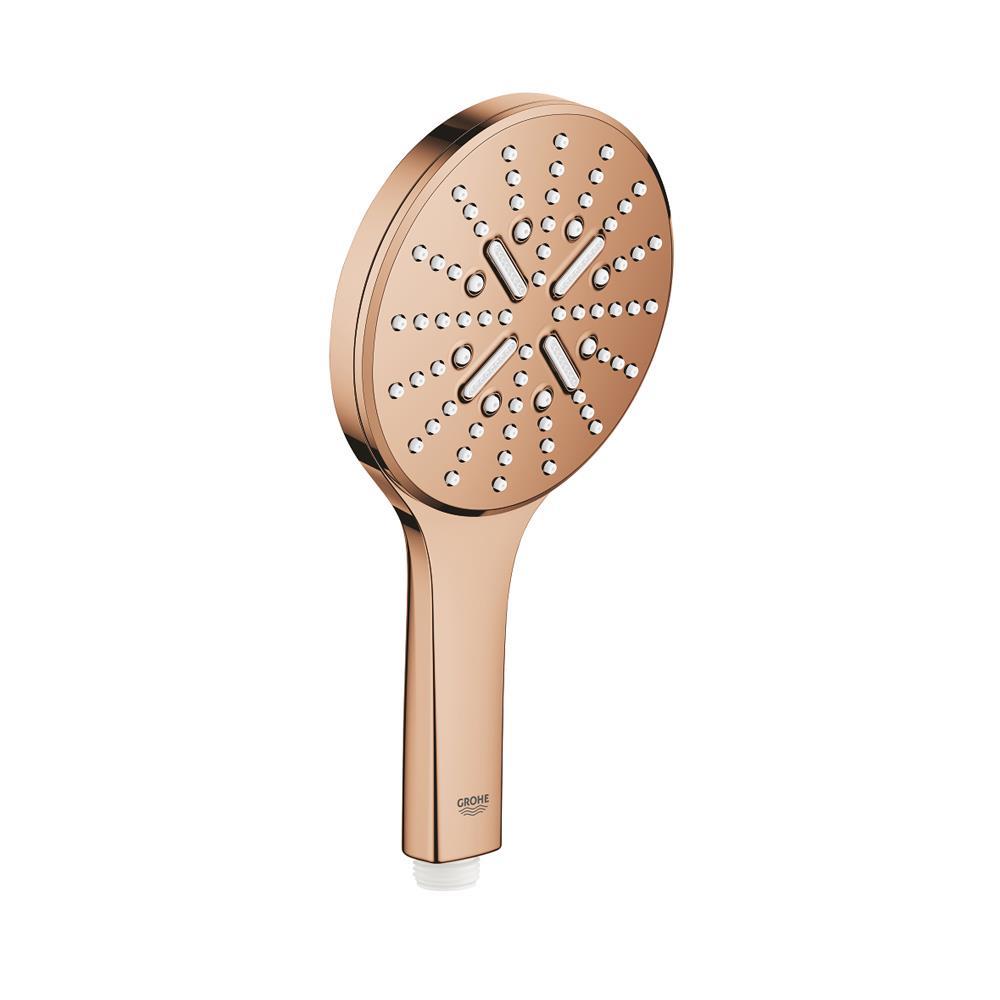 Grohe RainShower SmartActive 130 El Duşu, 3 Akışlı, Bakır, 26574DA0