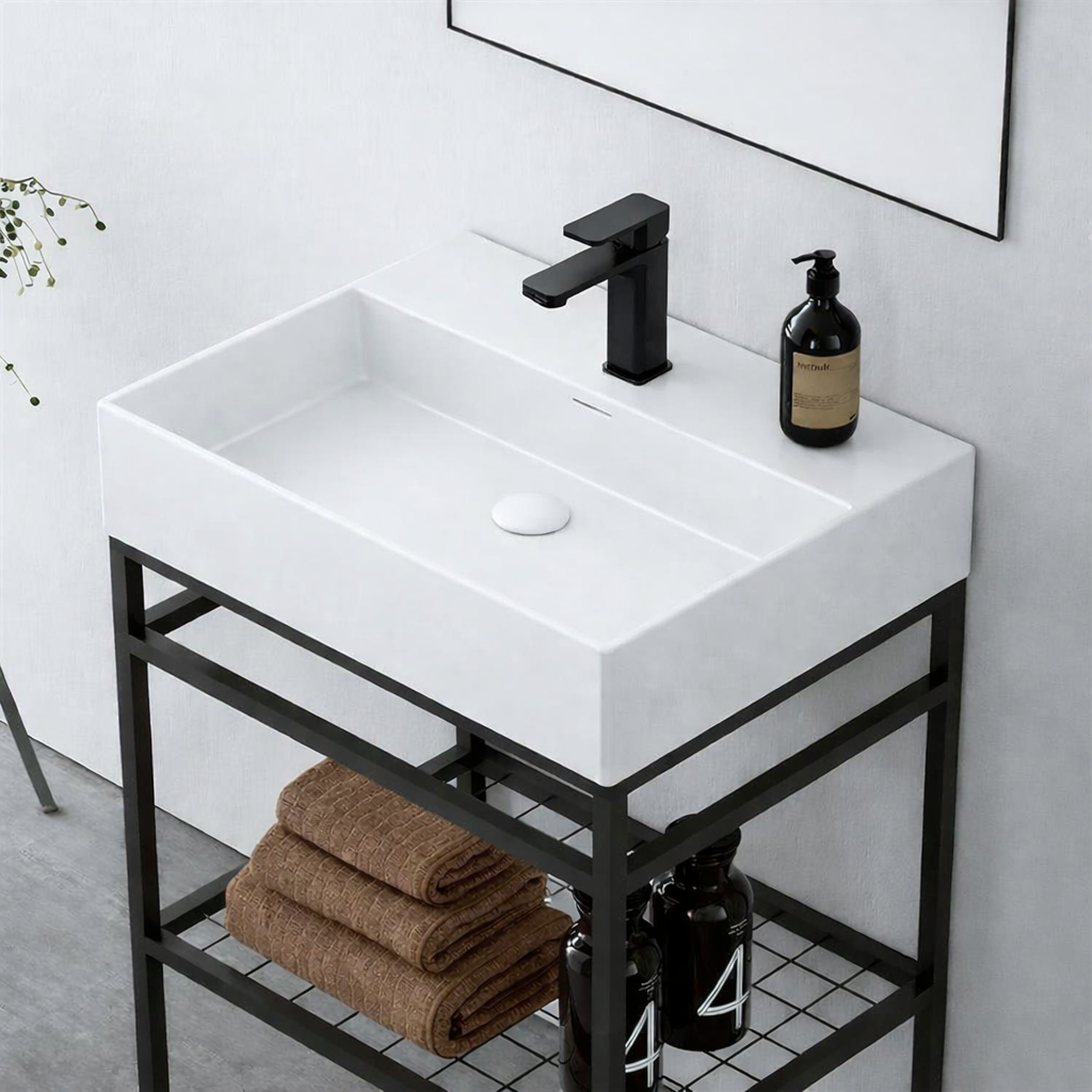 Orka CapeTown Banyo Dolabı Takımı, 60 cm (Parlak Beyaz Lavabo), 5000142