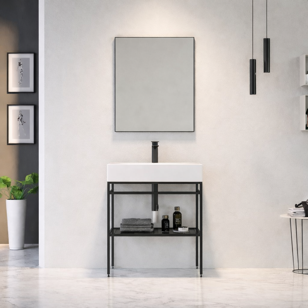 Orka CapeTown Banyo Dolabı Takımı, 60 cm (Parlak Beyaz Lavabo), 5000142