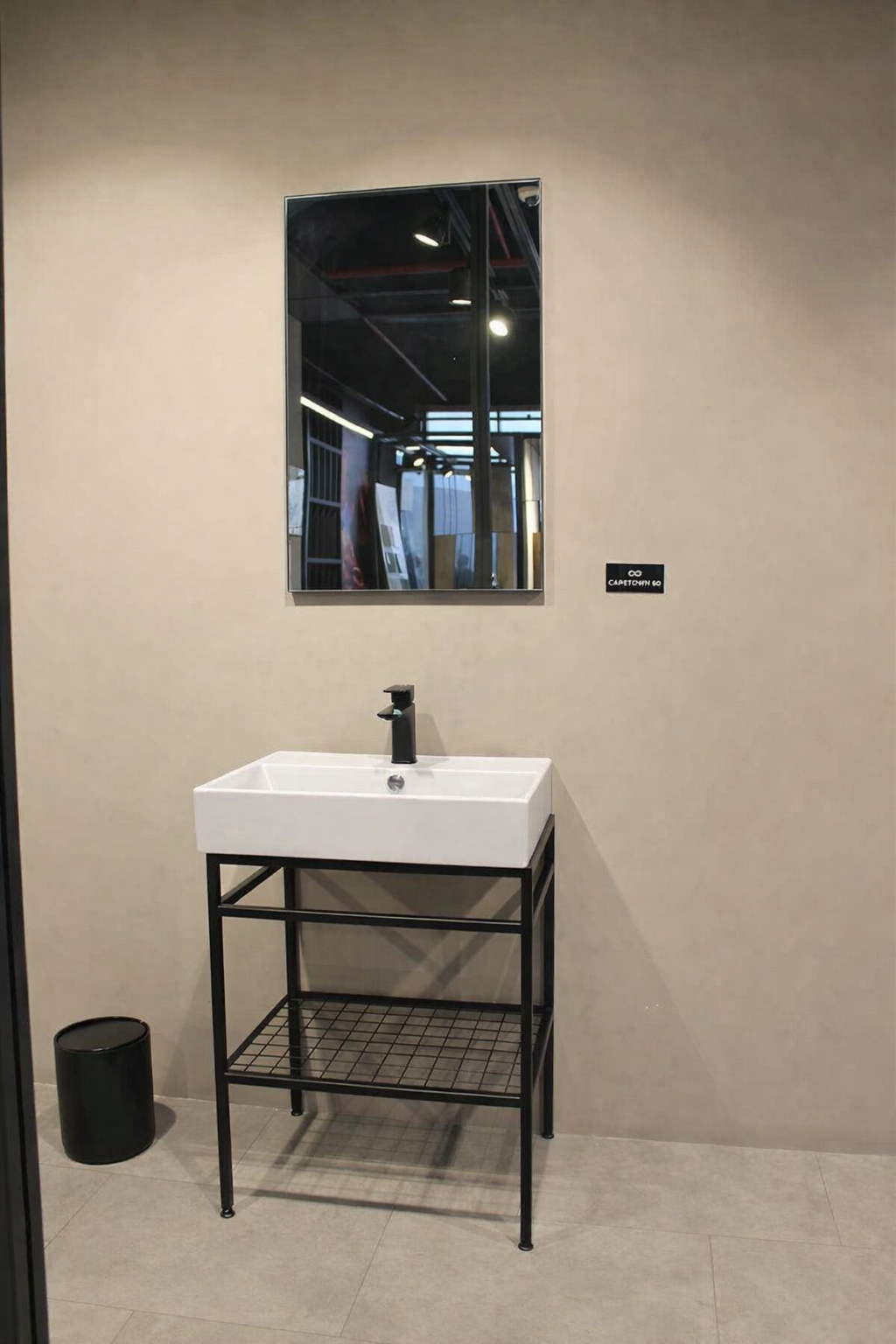 Orka CapeTown Banyo Dolabı Takımı, 60 cm (Parlak Beyaz Lavabo), 5000142