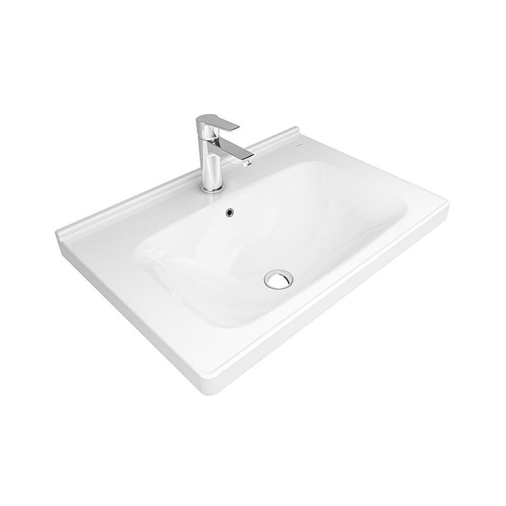 Orka Düden 60 cm Ceviz Kapaklı Banyo Dolabı Takımı