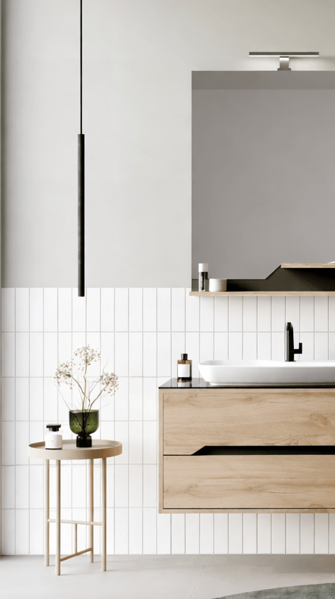 Orka Galia Banyo Dolabı Takımı, 100 cm, Legnano (Led Aydınlatmalı Ayna), 5000313