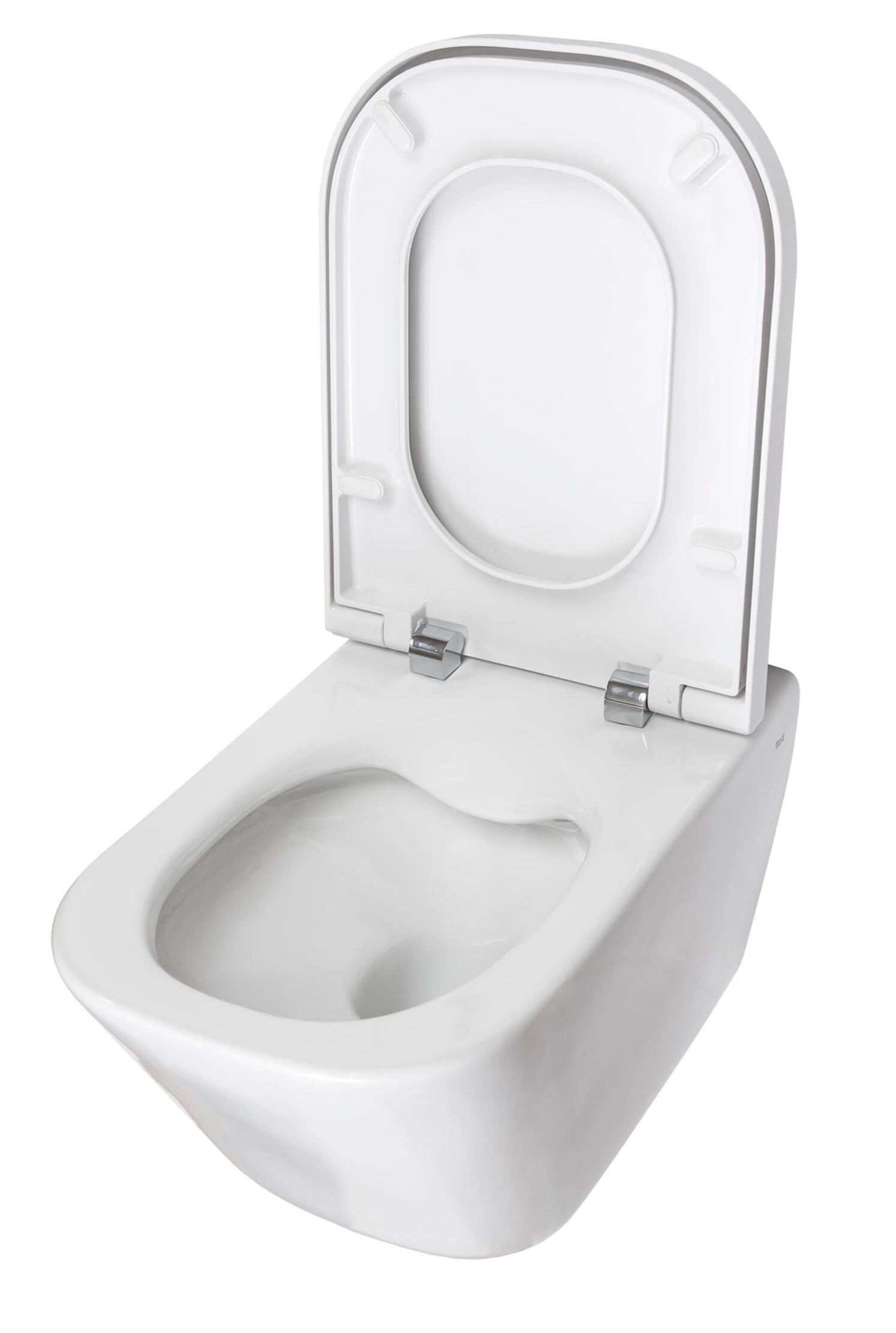 Roca Asma Klozet, The Gap Square, Beyaz ,54 cm, Kanalsız, A34647L000