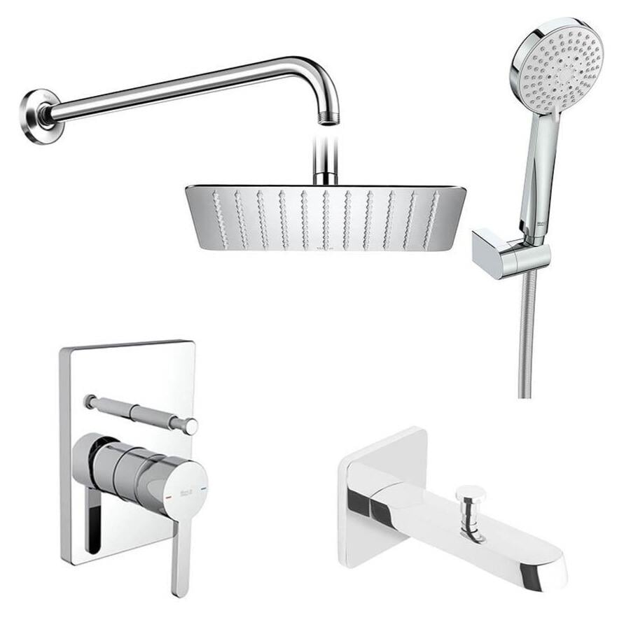 Roca Banyo Seti, Carelia Pack Eco, 5Li, Ankastre, Gaga, A5D258AC0K