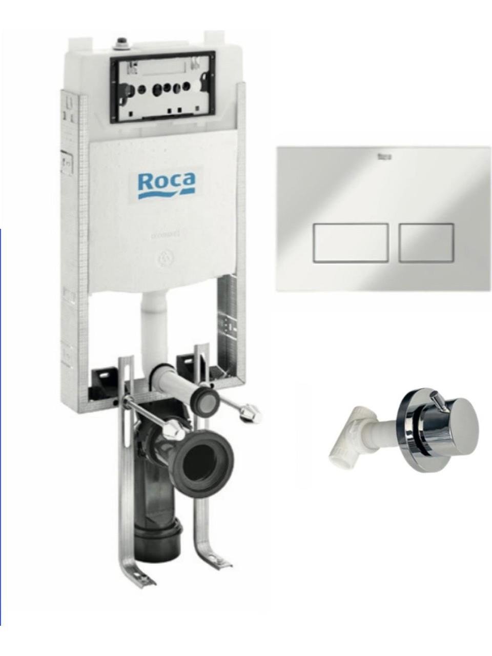 Roca Kesme Valfı, Actıve One, Ac4 Black Pack, A89P060120RocaA89P060120Duvar İçi Gömme Rezervuarları