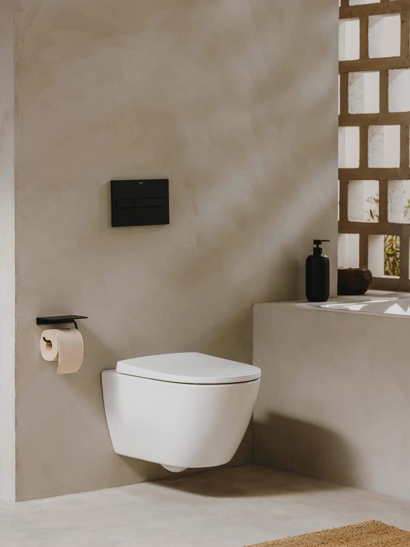 Roca Ona Klozet Kapağı, Beyaz, Yavaş Kapanır A801E12002