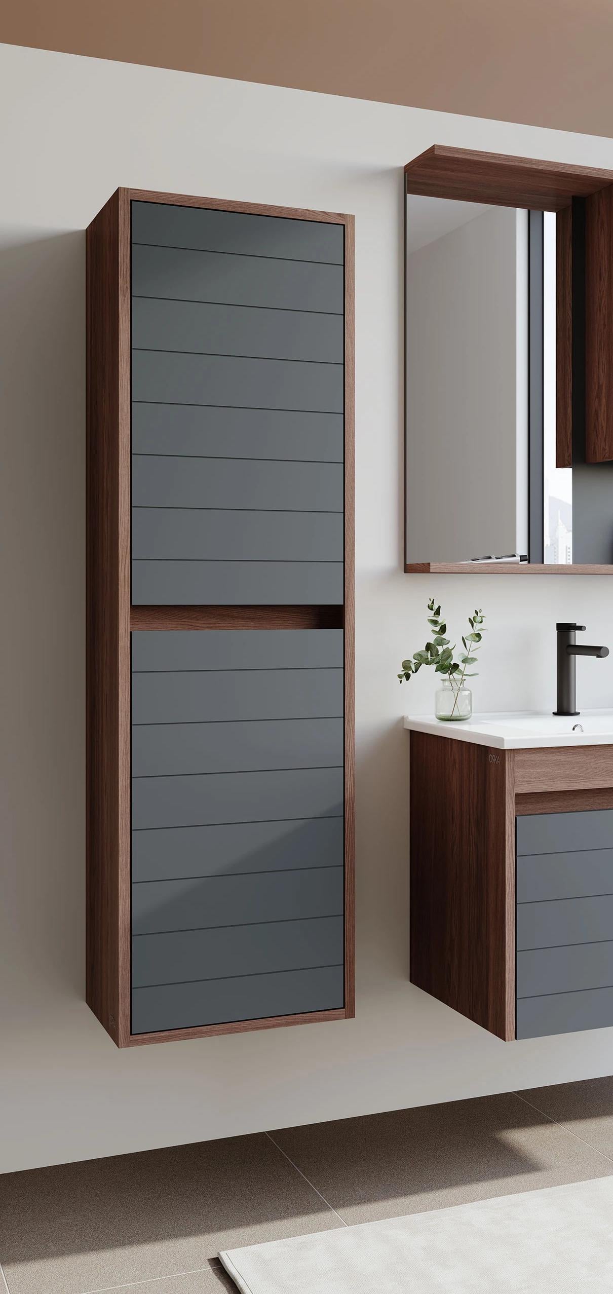 Orka Serra 40 cm Boy Dolabı Navaro/Antrasit, 3009566