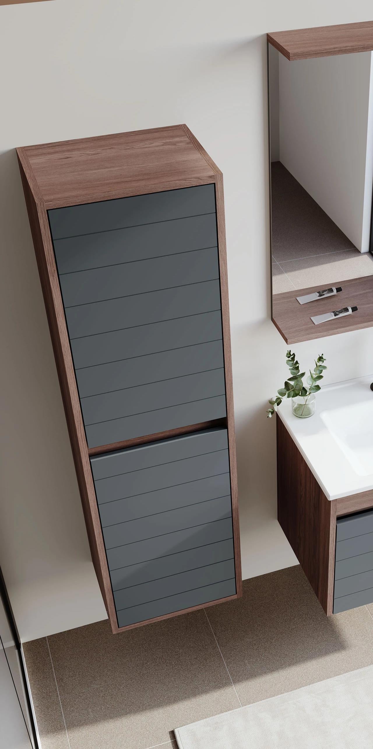 Orka Serra 40 cm Boy Dolabı Navaro/Antrasit, 3009566