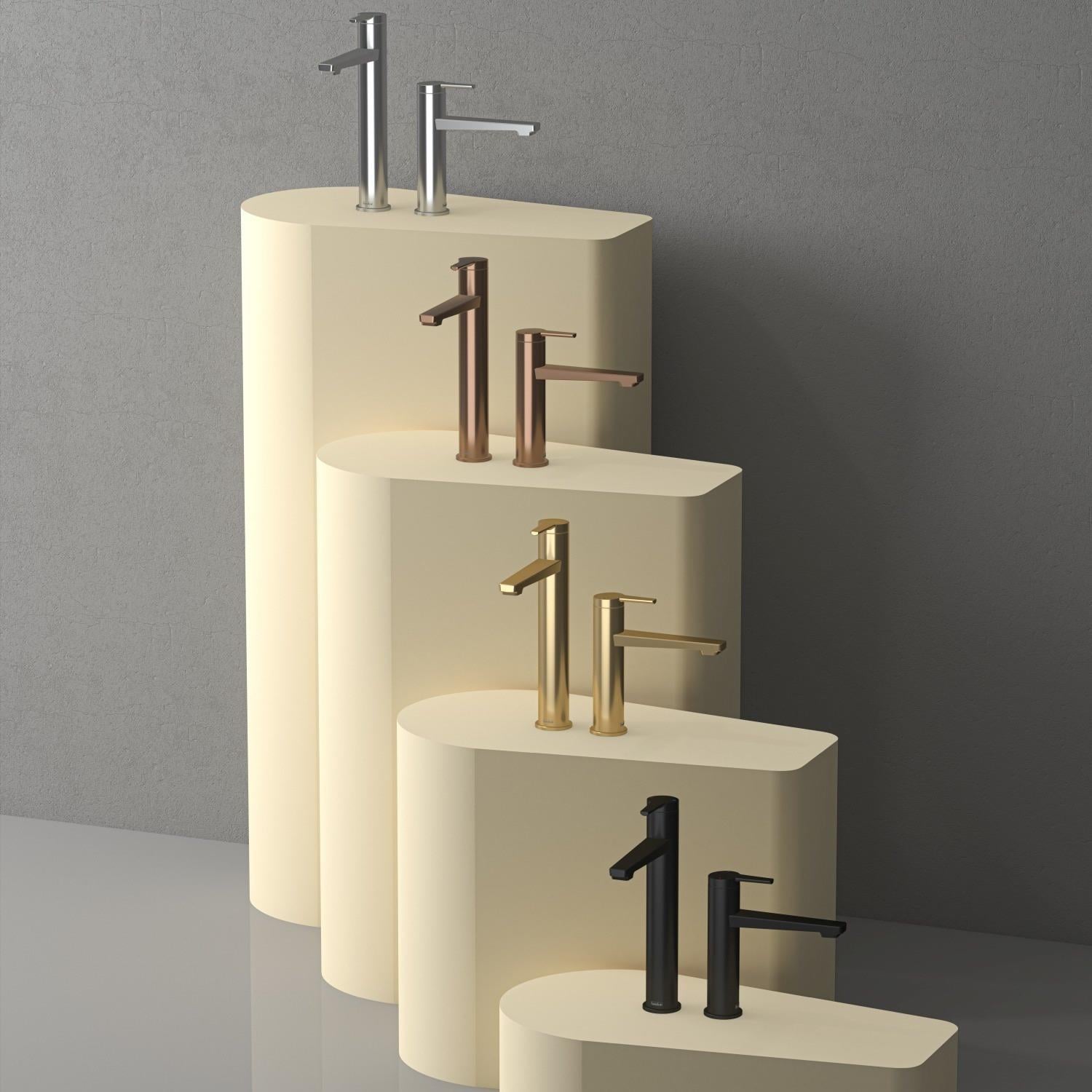 Teska Lavabo Bataryası, Liva Leo S, Siyah, E5414