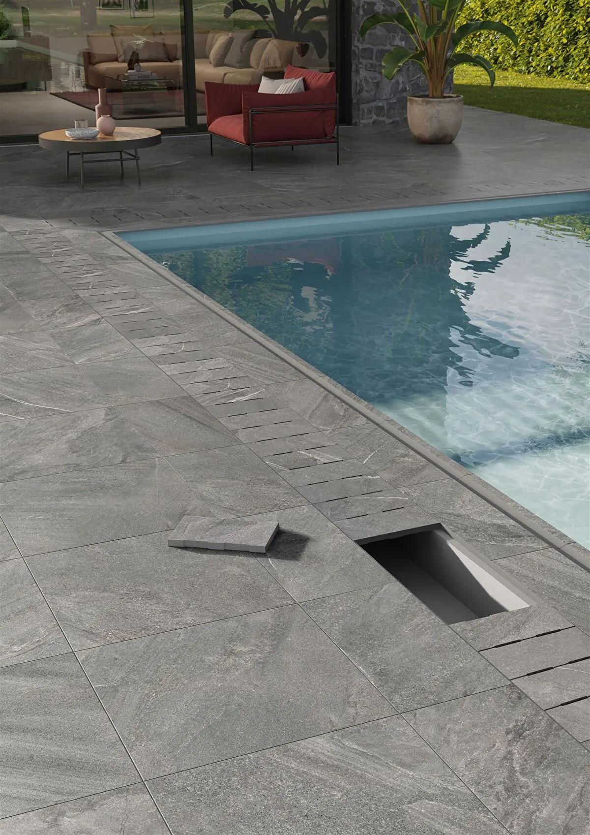 Vitra 60X60 Rektifiye Cardostone Gri R10A (1,44 M2 Fiyatı) K947263R0001VTE0