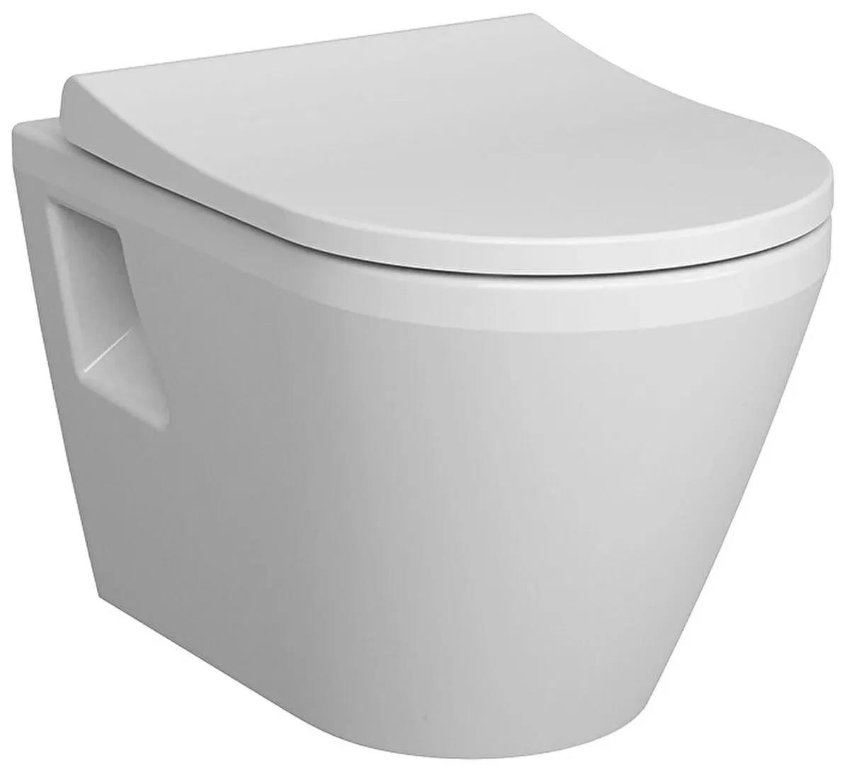 VitrA Asma Klozet Integra Round Rim-ex Kanalsız, Mat Beyaz, 7062L001-0850
