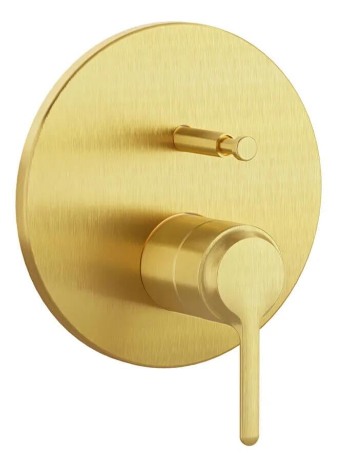 Vitra Banyo Bataryası, Origin Classic, Ankastre (Sıva Üstü Grubu) Fırçalı Altın, A4289525