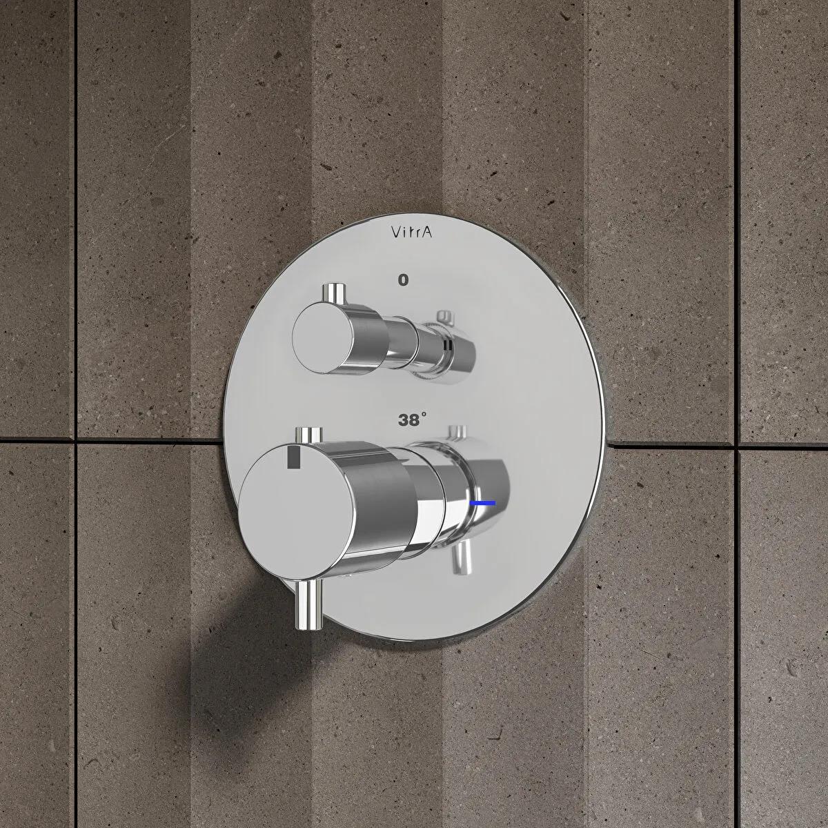 Vitra Banyo Bataryası,Termostatik, Ankastre, Origin (Sıva Üstü Grubu) A42671