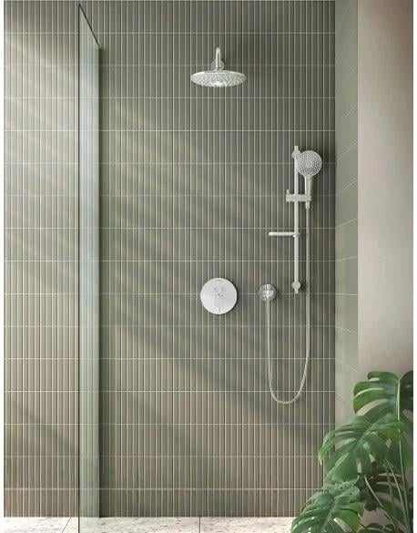 Vitra Banyo Seti, Aquaheat Aquacontrol Round, Ankastre, Termostatik (Bliss 2F, Bliss 3F) A49293