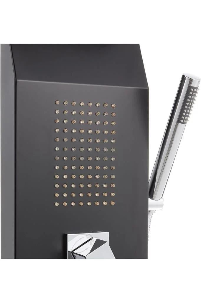 Vitra Duş Sistemi, Take Masajlı, Siyah, A45809