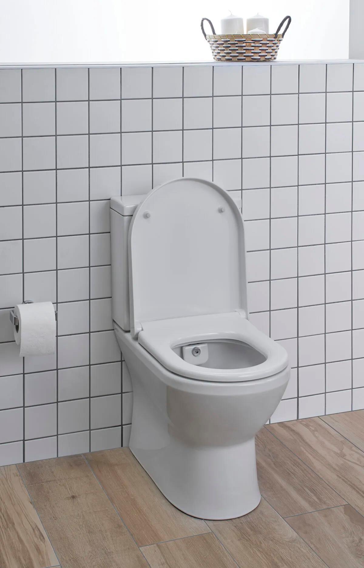 VitrA Duvara Tam Dayalı Klozet Integra Rim-ex Kanalsız, 7043L003-0092