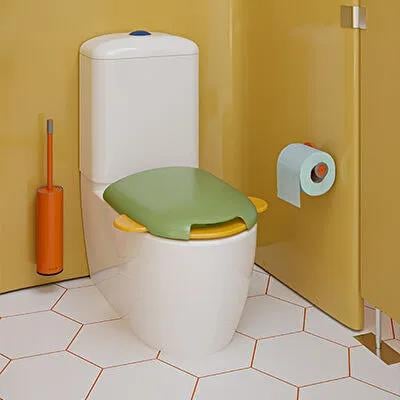 VitrA Duvara Tam Dayalı Klozet Sento SmoothFlush Çocuklar İçin, 57 cm, 7362B003-0092  (sadece istanbul teslimat için uygundur )