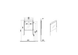 Vitra Equal Aydınlatmalı Ayna, 80 cm, 64105 