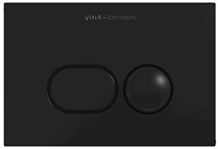 Vitra Kumanda Paneli, Liquid, Parlak Siyah, 740-2101