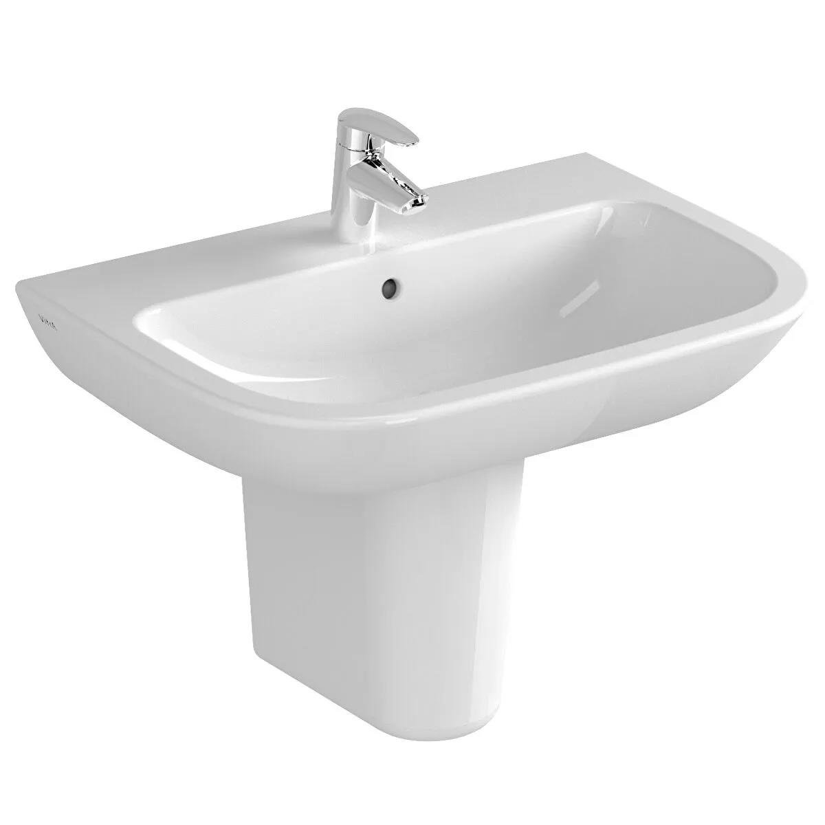 Vitra Lavabo, S20, 65 cm, 5504L003-0001  (sadece istanbul teslimat için uygundur )