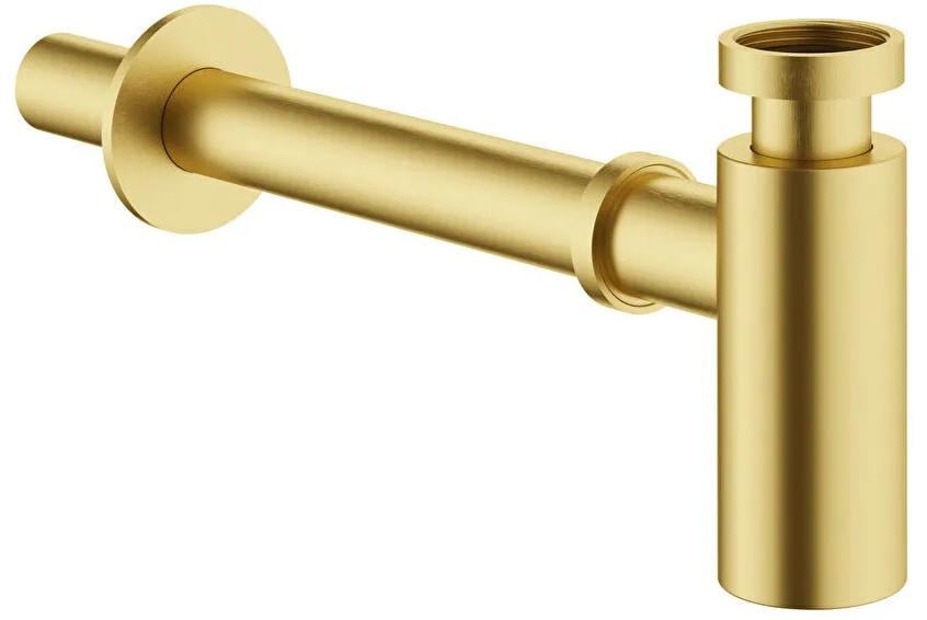 Vitra Lavabo Sifonu, Origin Classic, Alt Grubu (T Tipi) Fırçalı Altın, A4512325