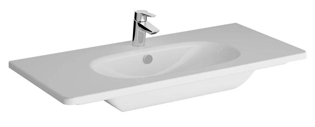 Vitra Lavabo, Zentrum, Etajerli, 100 cm, 7794B003-0001