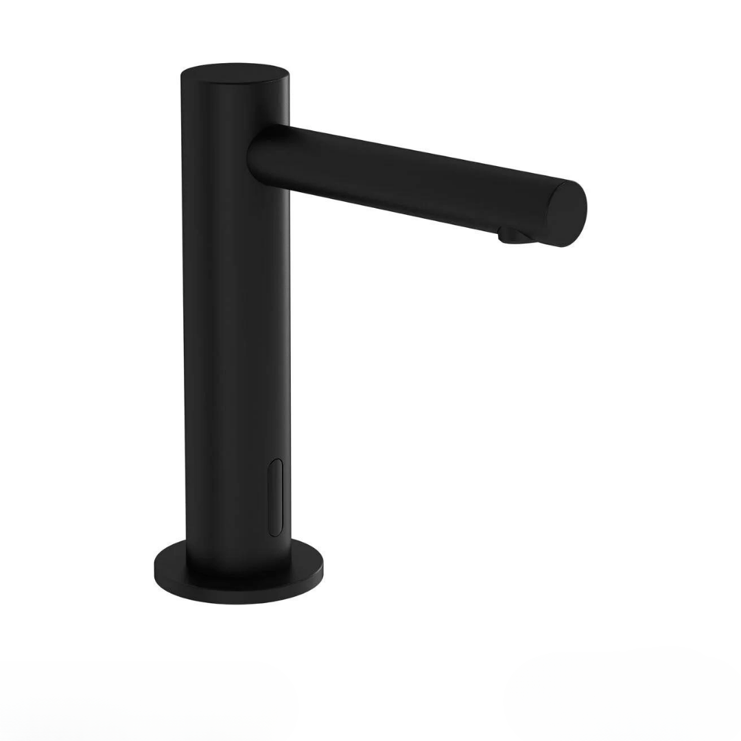 Vitra Origin Fotoselli Lavabo Bataryası (Çift Su Girişli, Pilli), Mat Siyah A4721436WTC