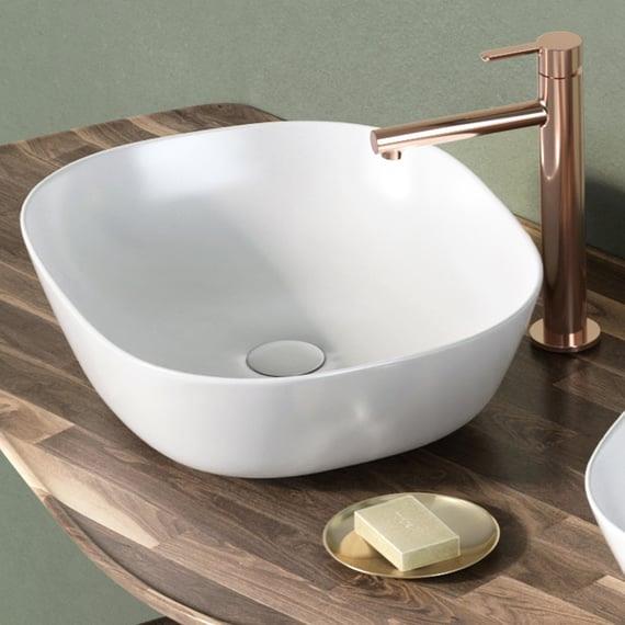 Vitra Plural Kare Alçak Çanak Lavabo, 45 cm, 7810B403-0016
