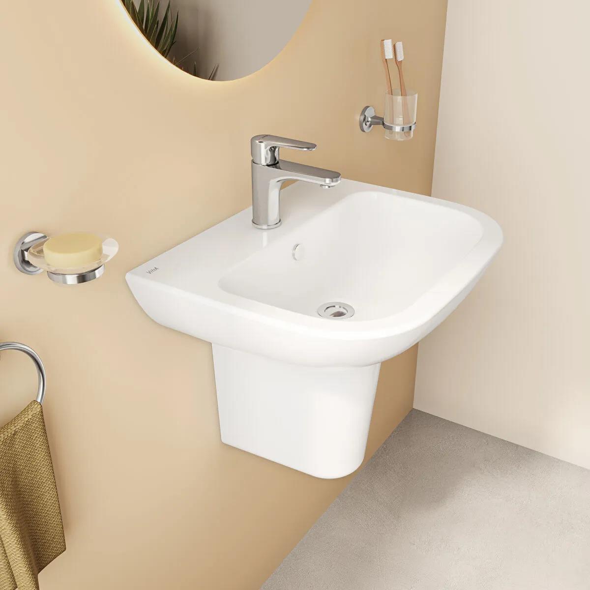 Vitra S20 Lavabo 55 cm 5502L003-0001  (sadece istanbul teslimat için uygundur )