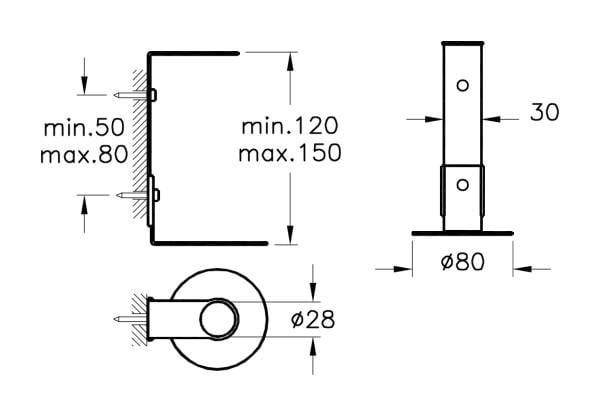 Vitra Sıvı Sabunluk Tutacağı, Origin, Fırçalı Nikel, A4489234
