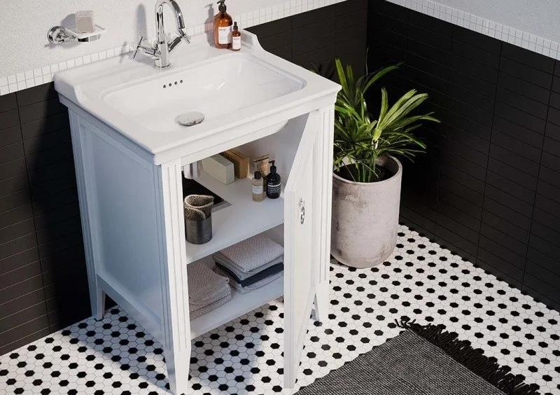 Vitra Valarte Etajerli Lavabo, 65 cm, 7801B003-0001