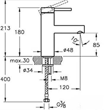  Artema Pure Lavabo Bataryası, A41260