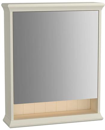  Vitra Valarte Led Aydınlatmalı Dolaplı Ayna, 65 cm, Mat Fildişi (Sol) 62227