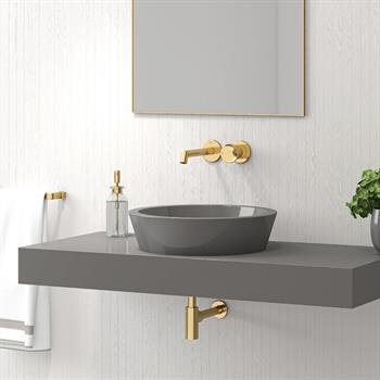 Teska Lavabo Bataryası, Arte Ankastre, Altın, E5507