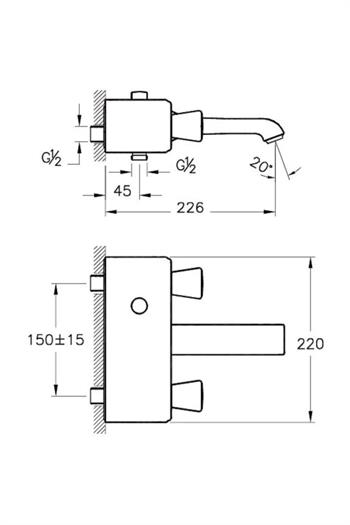 Artema Banyo Bataryası, Elegance, A42343