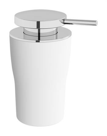 Vitra Eternity Sıvı Sabunluk, Beyaz-Krom A4432057
