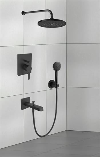 Roca Banyo Seti, Carelia, 5Li, Ankastre, Mat Siyah, A5D358ANBK