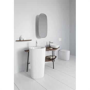 Vitra Lavabo, Plural, Üçgen, Alçak, Çanak, 47 cm, 7812B403-0016