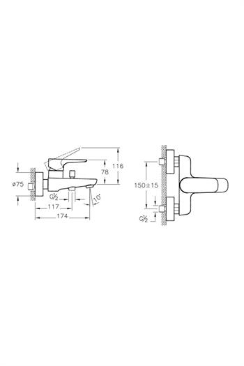 Artema Banyo Bataryası,  X-Line, A42324