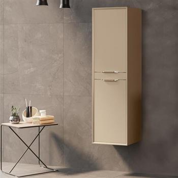 Orka Clay 40 cm Sahra Banyo Boy Çamaşır Dolabı