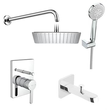 Roca Banyo Seti, Carelia Pack Eco, 5Li, Ankastre, Gaga, A5D258AC0K