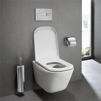 Roca Asma Klozet, The Gap Square, Beyaz ,54 cm, Kanalsız, A34647L000