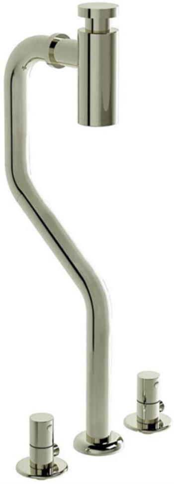 Vitra Lavabo Sifonu, Origin Monoblok, Fırçalı Nikel, A4515734