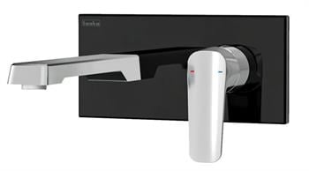 Teska Lavabo Bataryası, Quasar, Ankastre, Siyah Camlı, E5100B